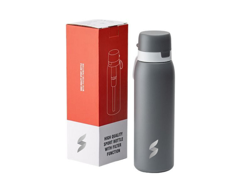 SwiftSteel™ - Water Bottle with Filter
